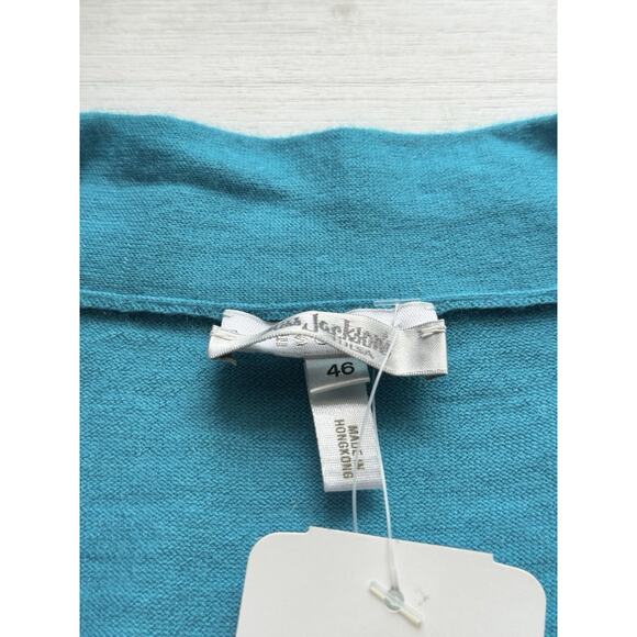 Escada Sport 100% Cashmere Sz. XL Ombré Aqua Cardigan Set- MSRP $650, NWT - Picture 15 of 16